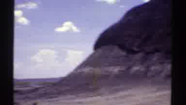 ARIZONA-1969: Desert Landscape With Wide Roads And Rock Formations