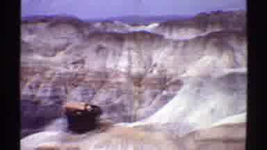 Arizona (1969): Panoramic View Of Tourist Area Of Mountain Cluster In The Valley