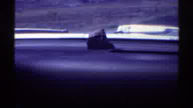Arizona (1969): Driving With Panoramic Views Vegetation Rocks And Blue Sky With