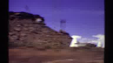 Arizona (1969): Driving By Teepees On A Mountain Side And Arriving At A Holiday