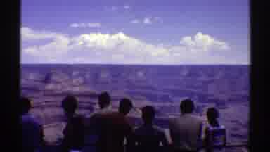 Arizona (1969): Group Of People Enjoying Panoramic Mountains View