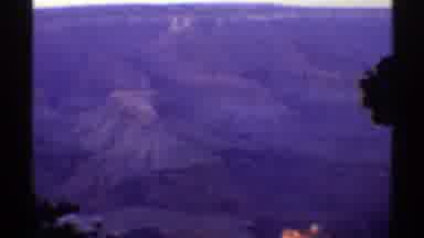 Arizona (1969): A Beautiful Display Of Red Rocks Of A Canyon With Trees In The