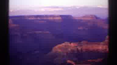 Arizona (1969): Sweeping View Of Sunset Against Mesa Rocks On A Clear Day