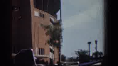 Baltimore Maryland (1961): Panoramic View By Car In The City Trees And Large