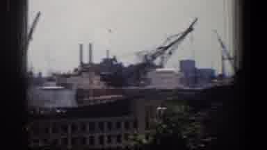 Baltimore Maryland (1961): Industrial Area Of The City Cranes And Buildings