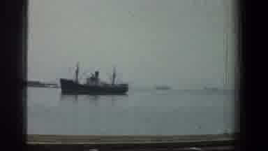 Baltimore Maryland (1961): Vintage Footage Of Large Fishing Boat Coming To Port