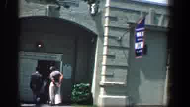 BALTIMORE MARYLAND-1961: People Exploring Historic Building