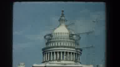 Baltimore Maryland (1961): Visit Of The Whitehorse On The Front Lawn And