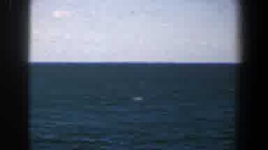 Baltimore Maryland (1961): A View Of The Blue Sea On A Bot