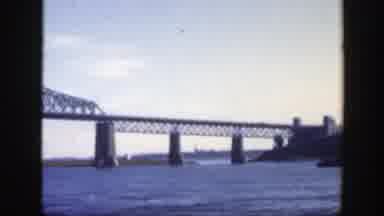 Montreal Canada (1950): Long Man-Made Bridge That Connects Two Separate Cities