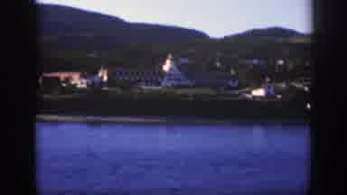 Montreal Canada (1950): Huge Resort Sitting On The Side Of A Big Lake In The