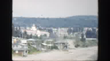 Montreal Canada (1950): The View Of A Lot Of Houses Built Close To The Beach