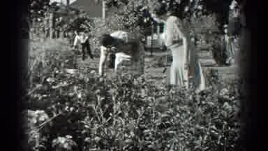 California (1936): Old Times With Women Picking Flowers And Talking To Each Other