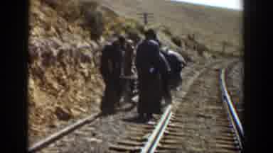 California (1936): Summer Day Men Appear To Be Working On The Railroad With One
