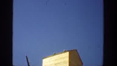 California (1936): The Tower On The Building Reaches High Into The Blue Sky On
