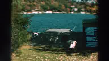 Lake Winnebago Wisconsin (1964): Panoramic View Of Winnebago Lake Wisconsin On A