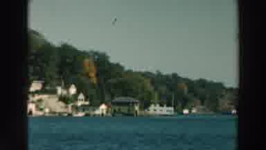 Lake Winnebago Wisconsin (1964): Flash Loop From Beautiful Open Space With Houses