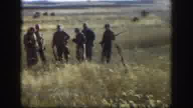 Kansas (1958): Armed Hunters In The Woods With Wild Ducks