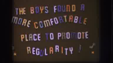 Kansas (1958): Someone Made A Funny Sign Out Of Cut Out Colorful Letters