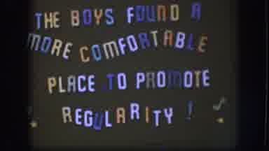 Kansas (1958): Black Mural With Colorful Words