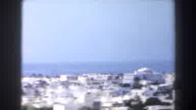 Israel (1960): Video Overlooking A City On A Clear Blue Sky Sunny Day