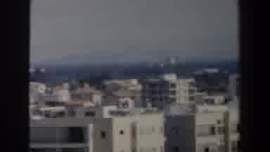 Israel (1960): An Aerial View Of An Urban Area With White-Colored High-Rise