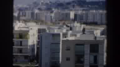 Israel (1960): View Of White Modern City Buildings On A Bright Sunny Day