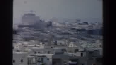 Israel (1960): Faraway View With The Camera Panning Over The City Almost All