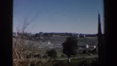 Israel (1960): Abandon Wasteland Dry Grass Dead Trees Houses Empty Desolate Land