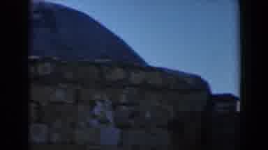 Israel (1960): Close Footage Of Old Stone Building During Daytime With Blue Sky