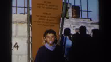 Israel (1960): Boy In Uniform At School Chewing Gum On A Winter Day