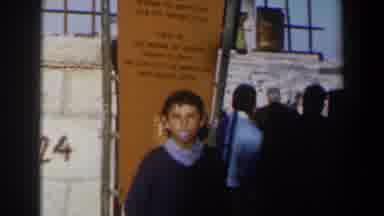 Israel (1960): A School Boy Chews A Bubble Gum