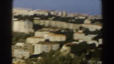 Israel (1960): View Of White Buildings Green Trees And Blue Sky On A Sunny Day