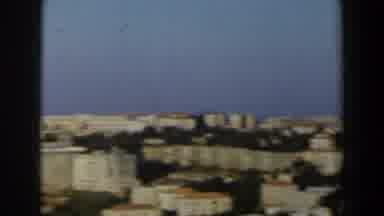 Israel (1960): Person Observing From A Distance Several Houses And Buildings And