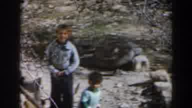 Israel (1960): Children Playing And Running Outside In And Amongst Trees And