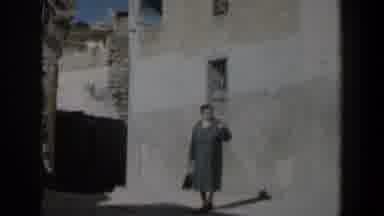 Israel (1960): A Man Is Standing Outside A Desert Home While Another Is Attacked