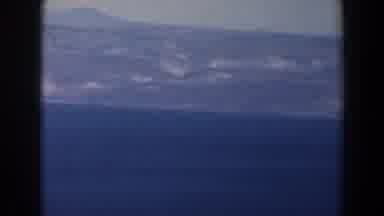 Israel (1960): Aerial View Of A Mountain Adjacent To A Blue Lake