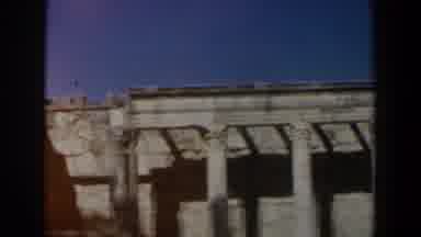 Israel (1960): An Historic View Of An Ancient A Building That Still Stands