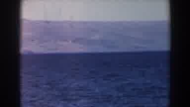 Israel (1960): Panoramic Sea View With Beautiful Background Mountains And Blue Sky