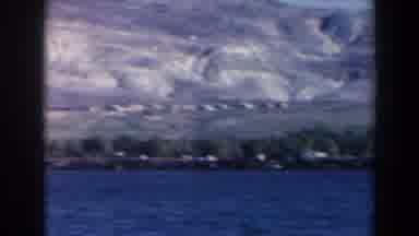 Israel (1960): Beautiful Natural View Of A Lake Surrounded By Mountains