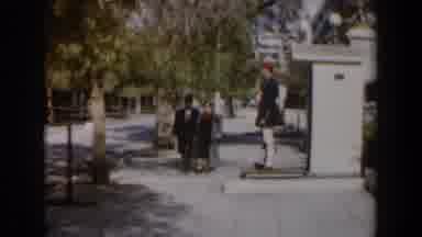 Israel (1960): People Walking Quietly In Wooded Park