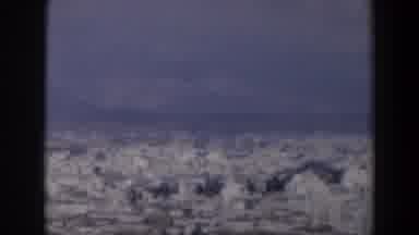 Israel (1960): Beautiful View Of The Mix Between Human Constructions And Divine
