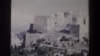 Israel (1960): An Beautiful Old Historic Building In The Desert All Alone