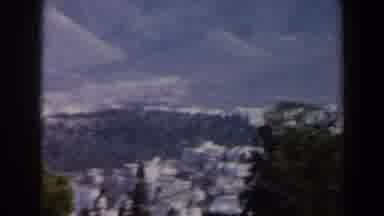 Israel (1960): A Mountainous Forest Scene With Lots Of Trees And Nature