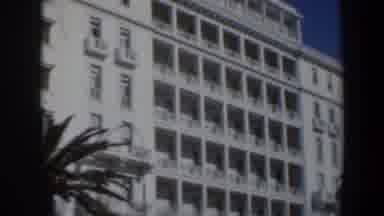 Israel (1960): Large Motel White Very Tall Building For Grand Tourism With Large