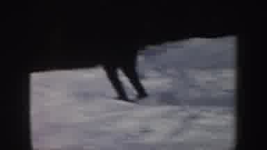 Vermont (1962): People Ski Down A Mountain Among Chair Lifts At A Resort In The
