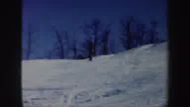 Vermont (1962): Person Skiing In The Snow On A Sunny Day