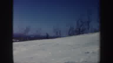 Vermont (1962): He Does The Slalom Skiing Down A Steep Snow-Covered Hill