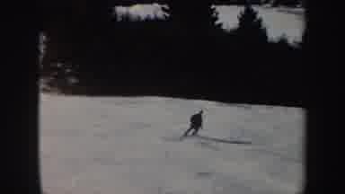 Vermont (1962): Skiing Alone Happily And Merrily