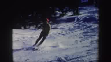Vermont (1962): Man Skiing On Ice